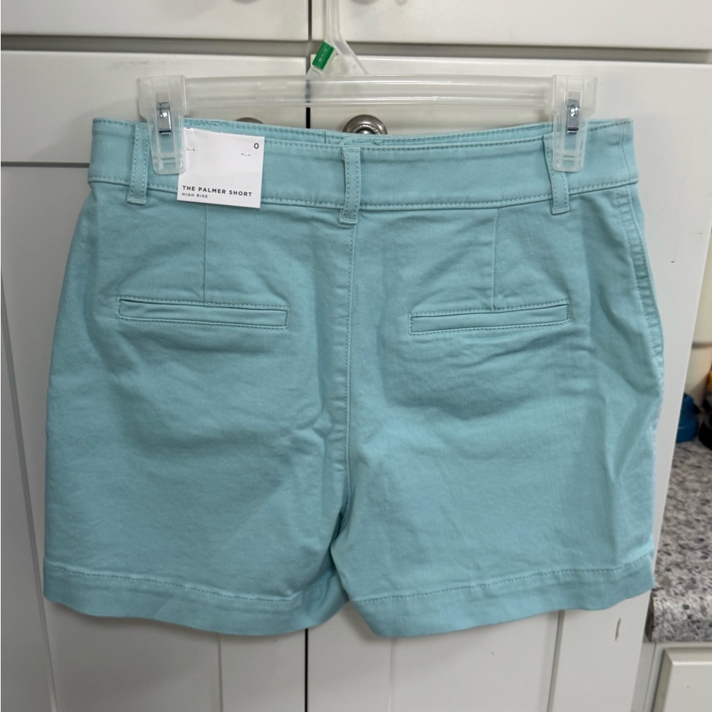 LOFT Aqua Blue Women's Shorts - Picture 2 of 4